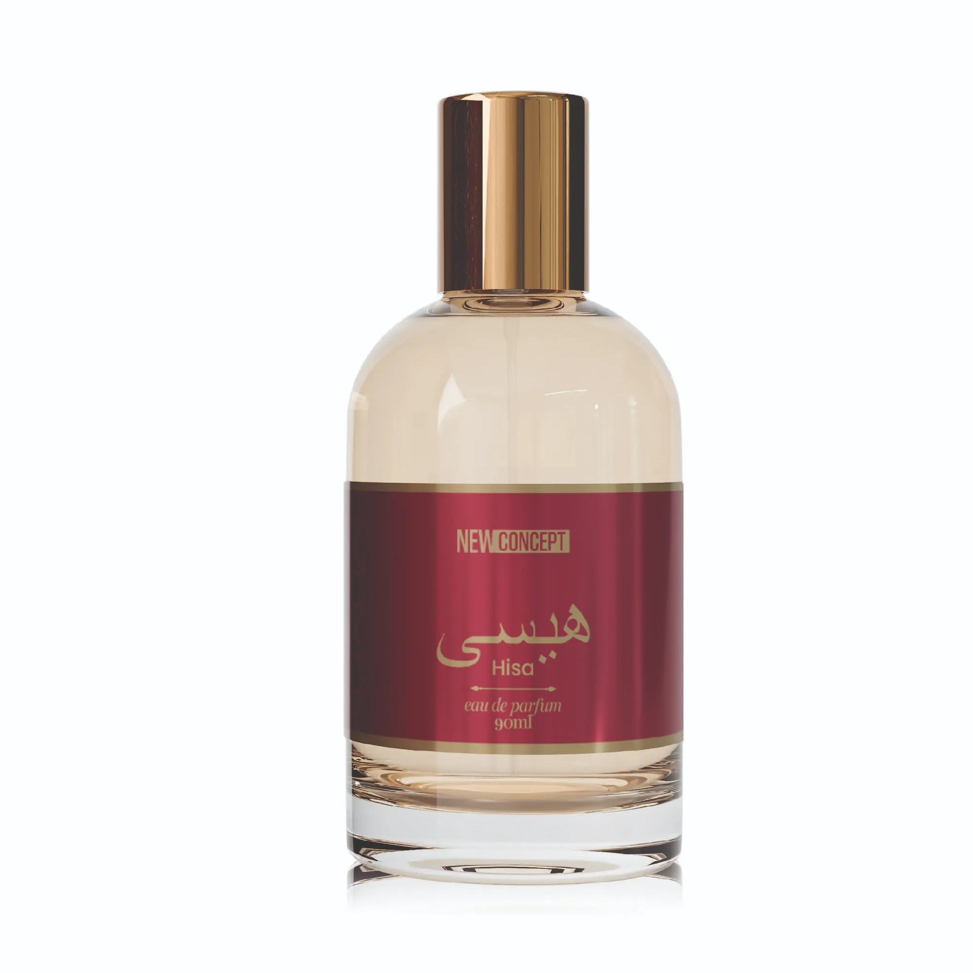 HISA 90ml, Premium - Fragancia Arabe. NewConcept Parfum, duración prolongada, hasta X 12hrs. Orientica Amber Rouge / Baccarat Rouge