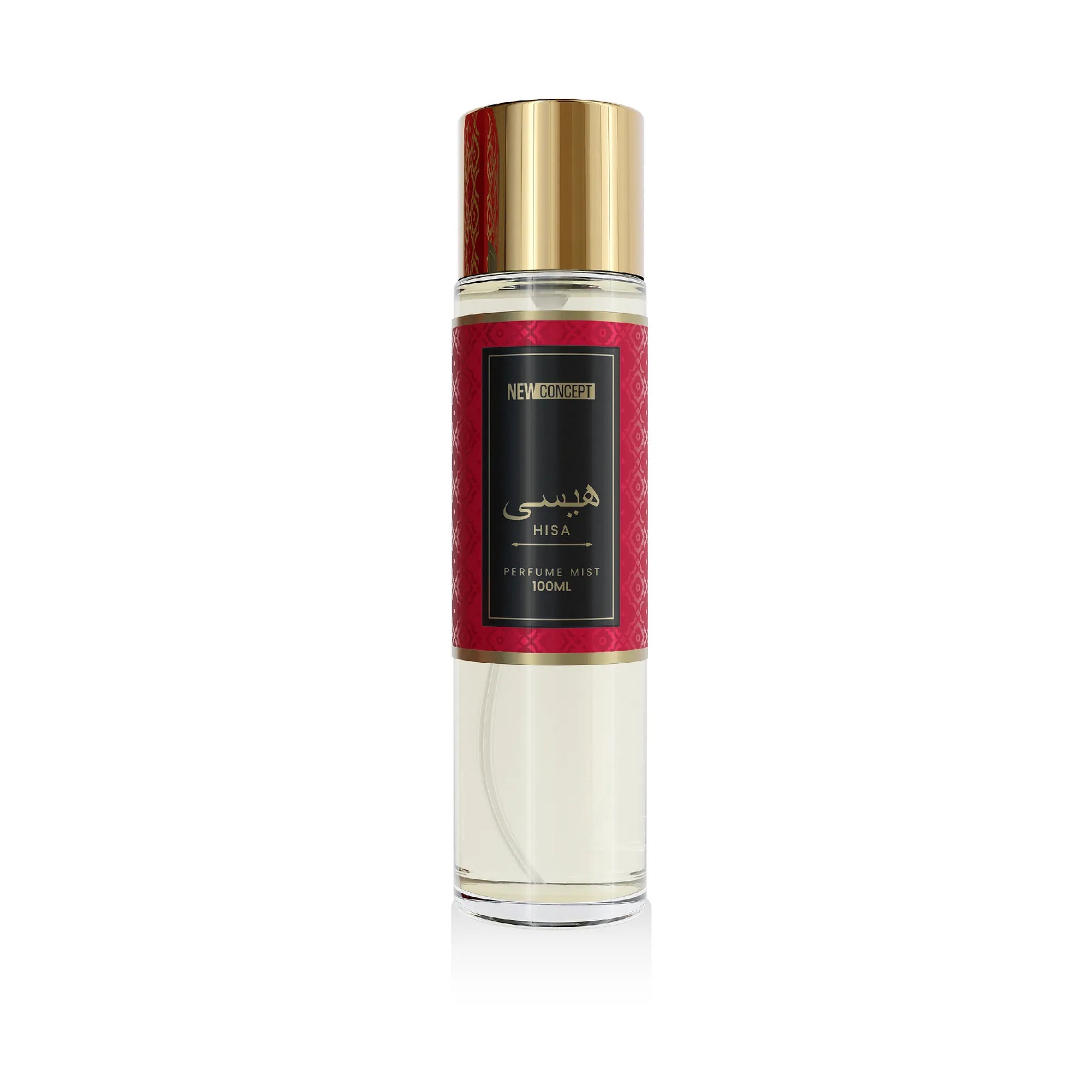 HISA 100ml, Premium - Fragancia Arabe. NewConcept Perfume Mist, duración media, hasta X 6hrs. Orientica Amber Rouge / Baccarat Rouge
