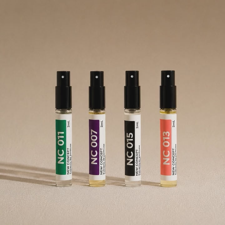 ENCUENTRA TU AROMA IDEAL ANTES DE ELEGIR TU FRASCO COMPLETO 
